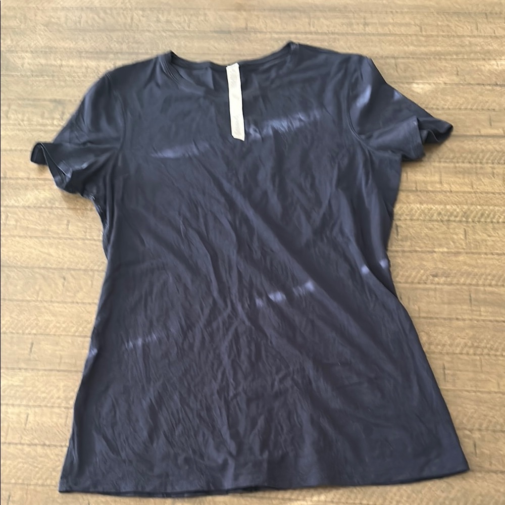 Lululemon Athletica Blue Short Sleeve T-Shirt